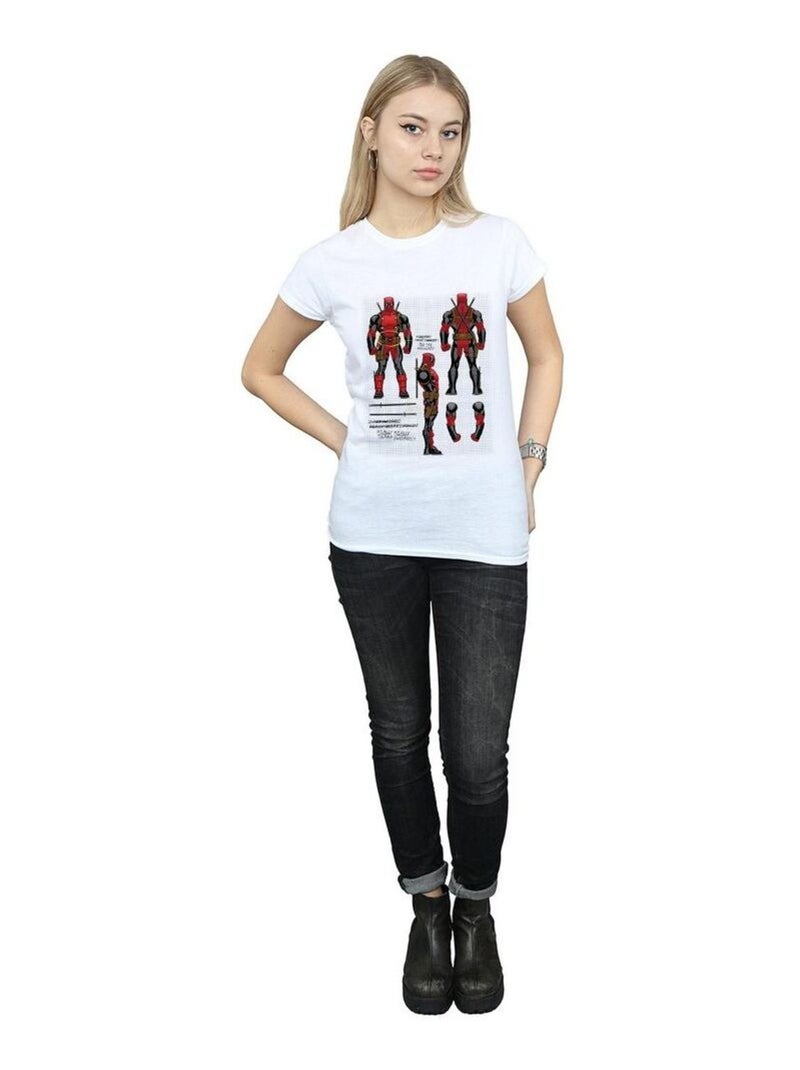 Marvel - T-shirt Blanc - Kiabi