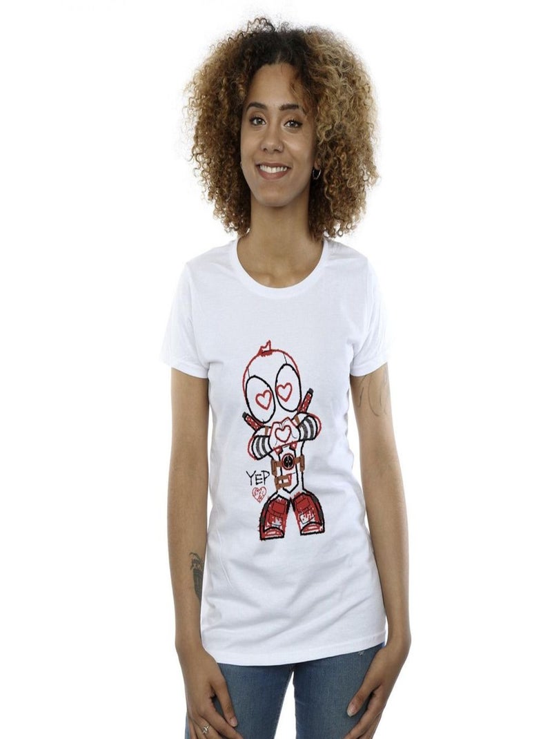 Marvel - T-shirt Blanc - Kiabi