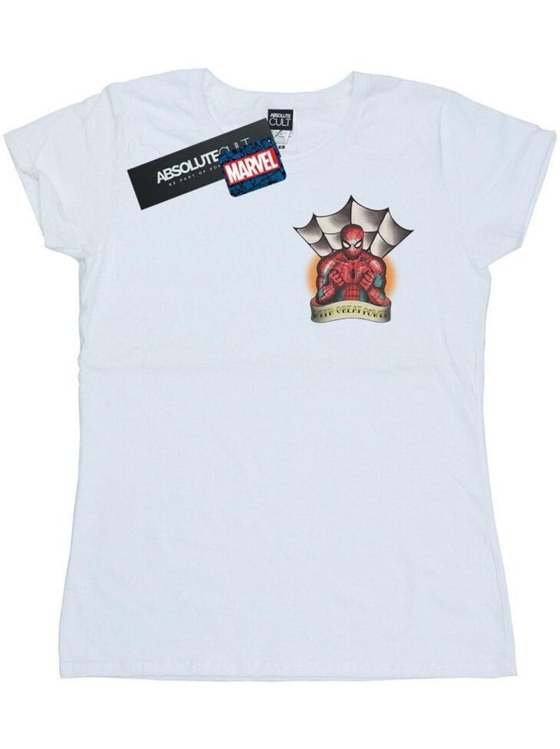Marvel - T-shirt Blanc - Kiabi