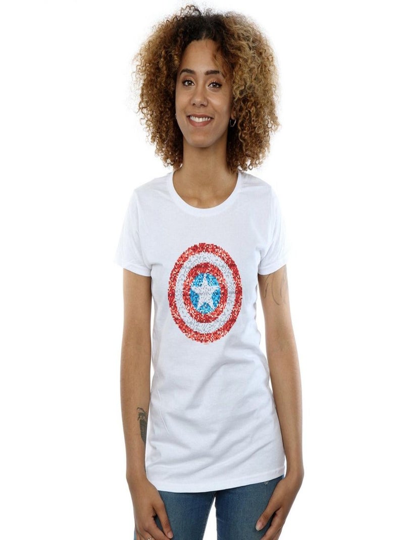 Marvel - T-shirt Blanc - Kiabi