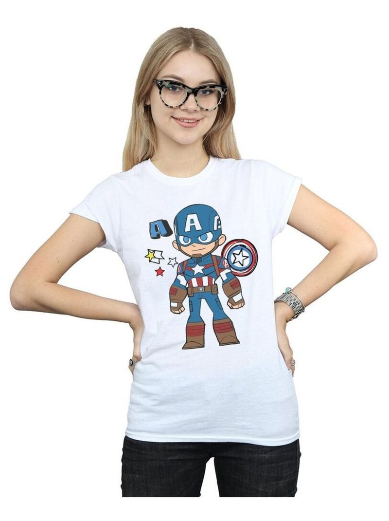 Marvel - T-shirt Blanc - Kiabi