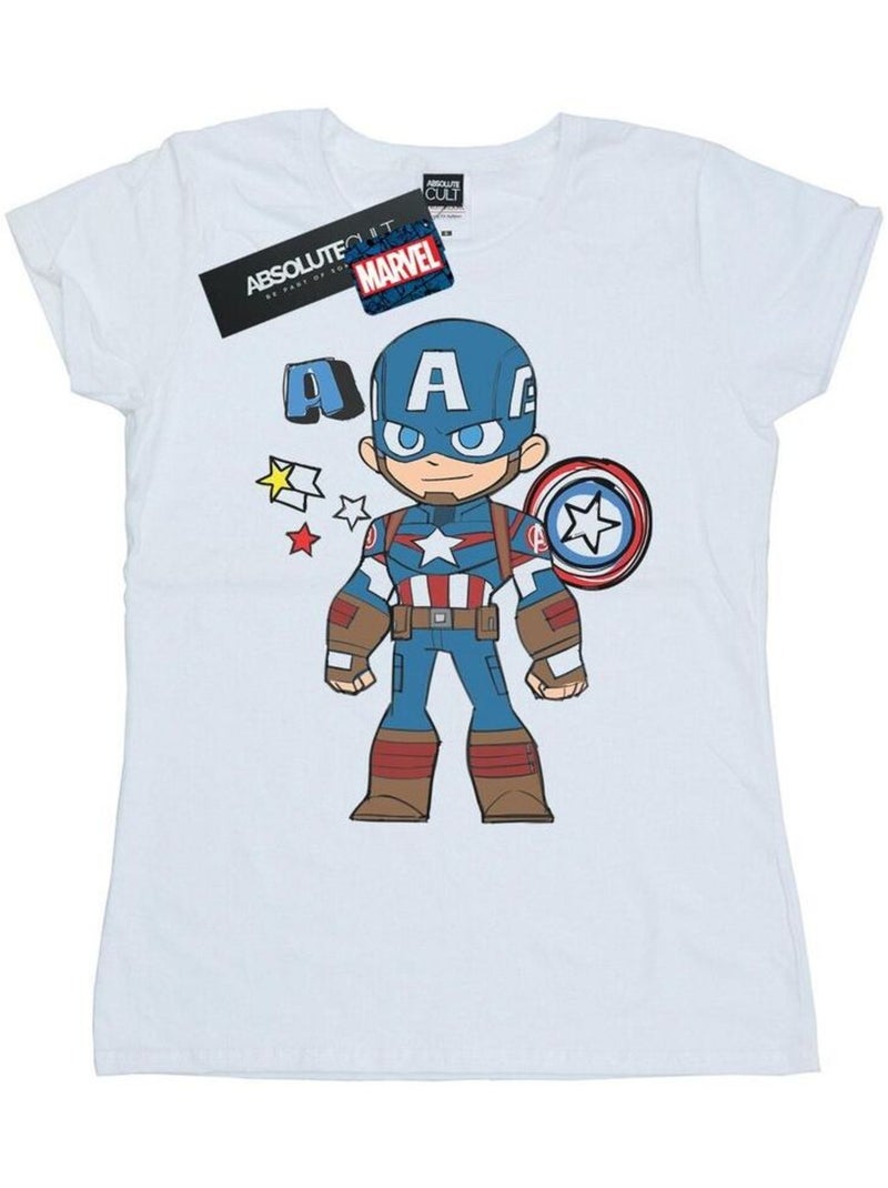 Marvel - T-shirt Blanc - Kiabi