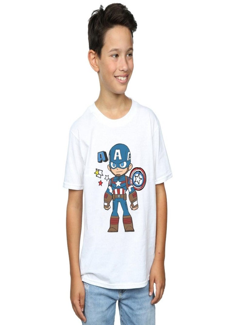 Marvel - T-shirt Blanc - Kiabi