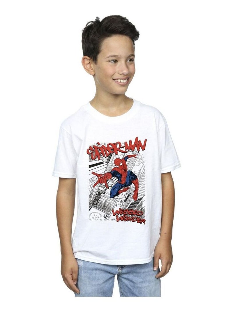 Marvel - T-shirt Blanc - Kiabi
