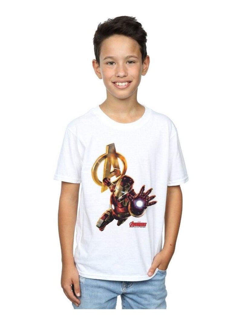 Marvel - T-shirt Blanc - Kiabi