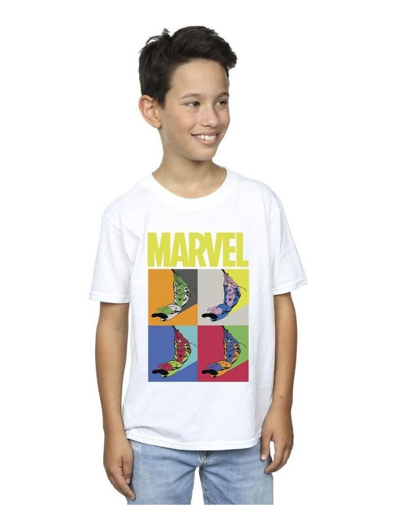 Marvel - T-shirt Blanc - Kiabi