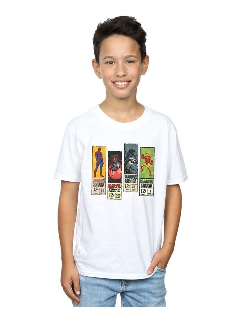 Marvel - T-shirt Blanc - Kiabi