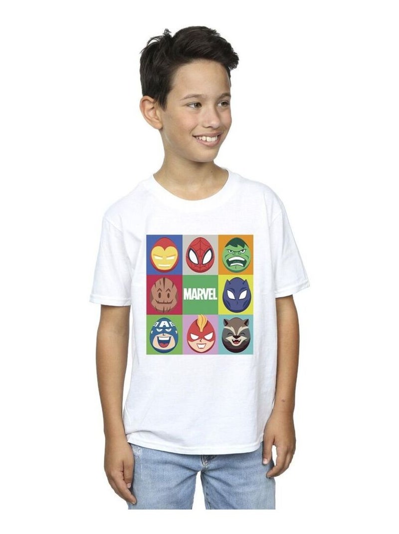 Marvel - T-shirt Blanc - Kiabi
