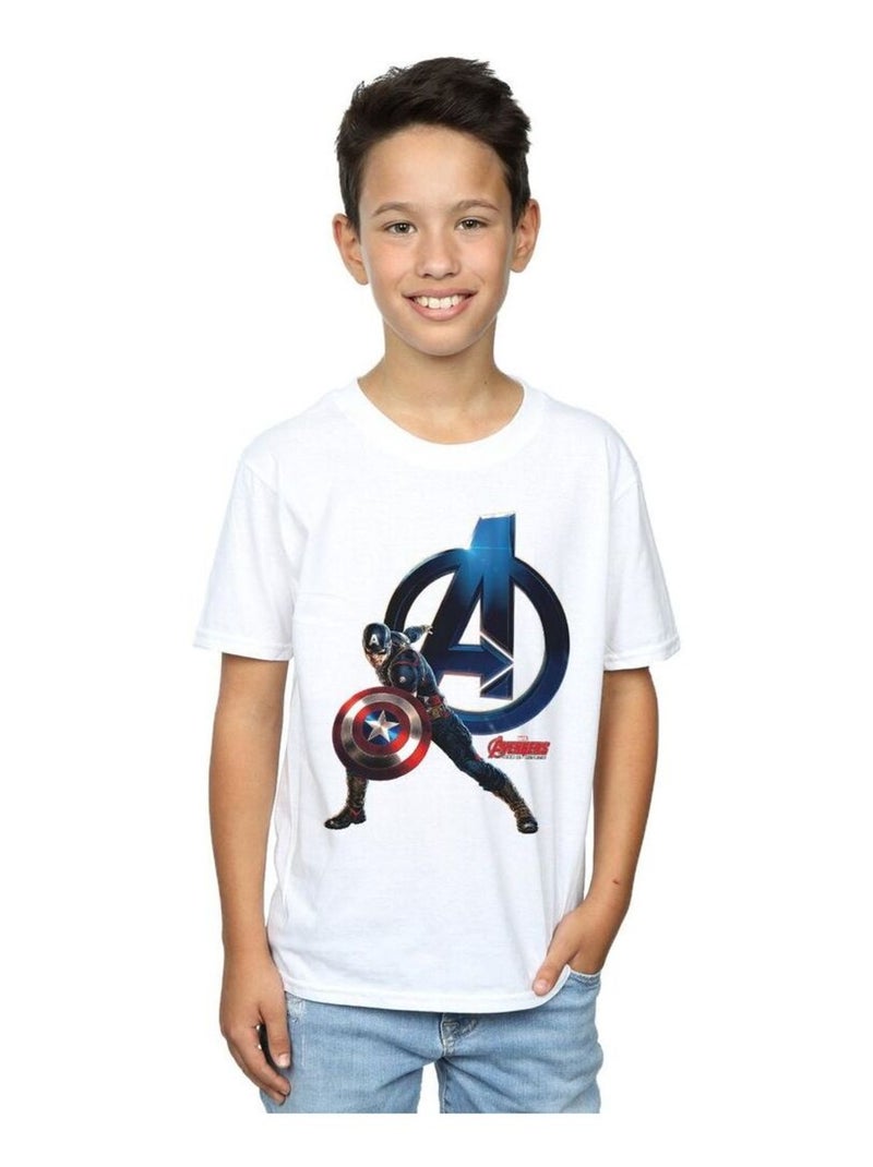 Marvel - T-shirt Blanc - Kiabi