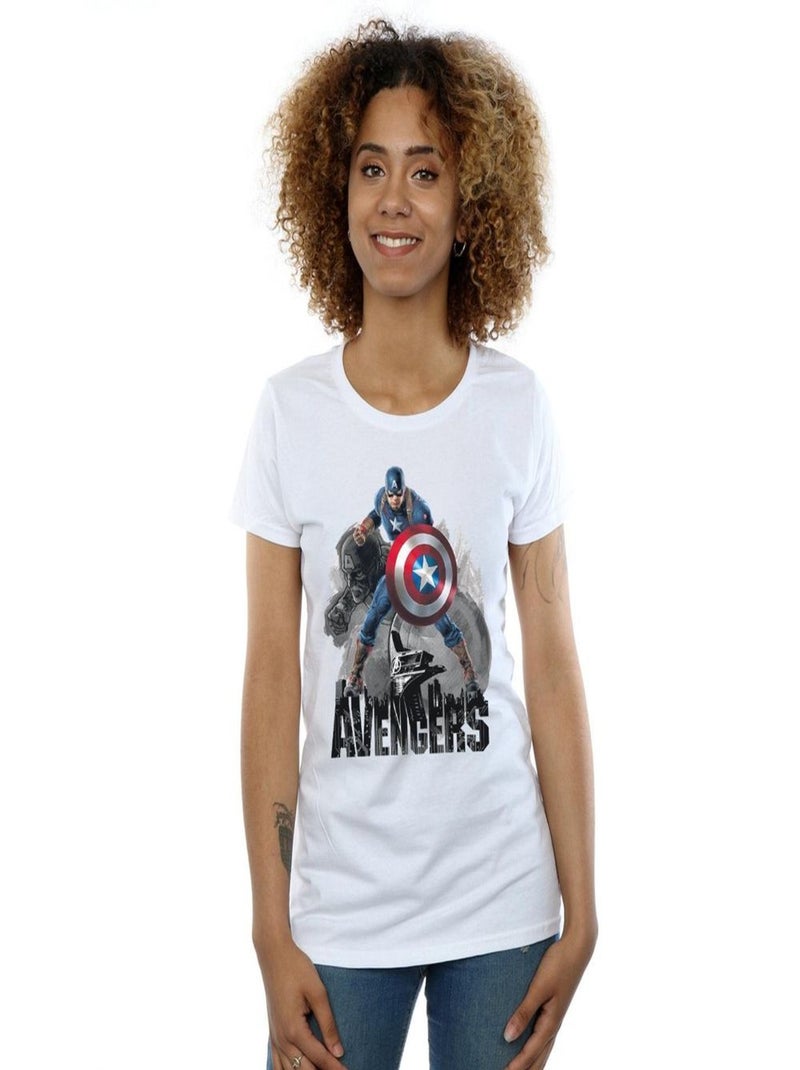 Marvel - T-shirt Blanc - Kiabi