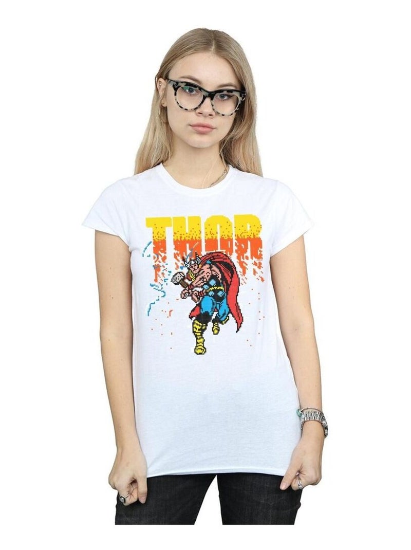 Marvel - T-shirt Blanc - Kiabi