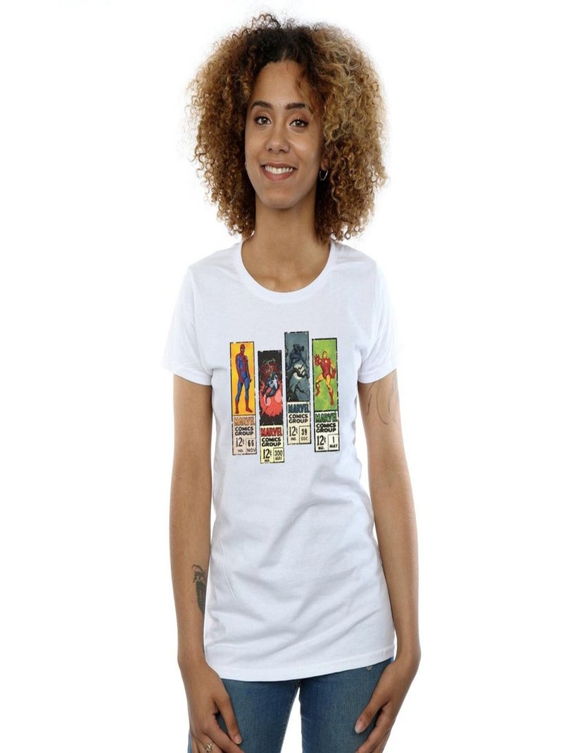 Marvel - T-shirt Blanc - Kiabi