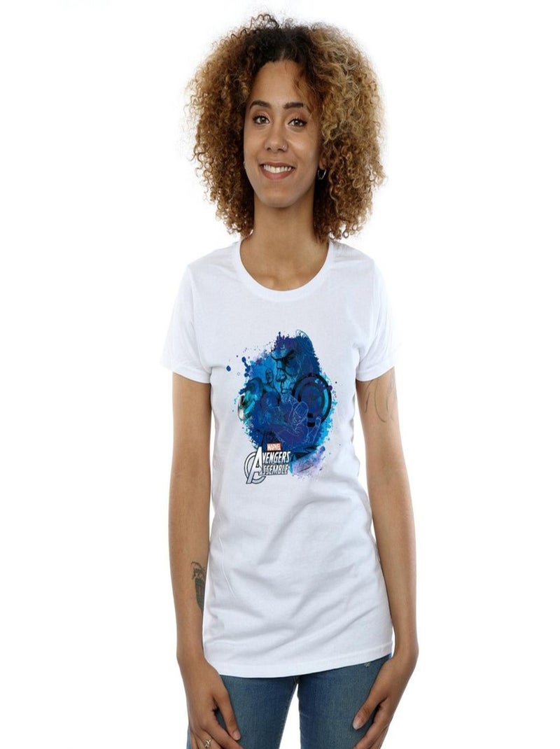 Marvel - T-shirt Blanc - Kiabi