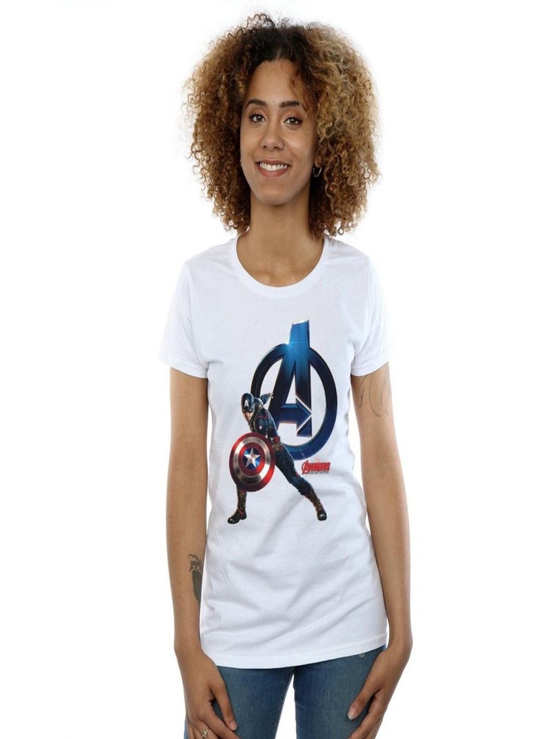 Marvel - T-shirt Blanc - Kiabi