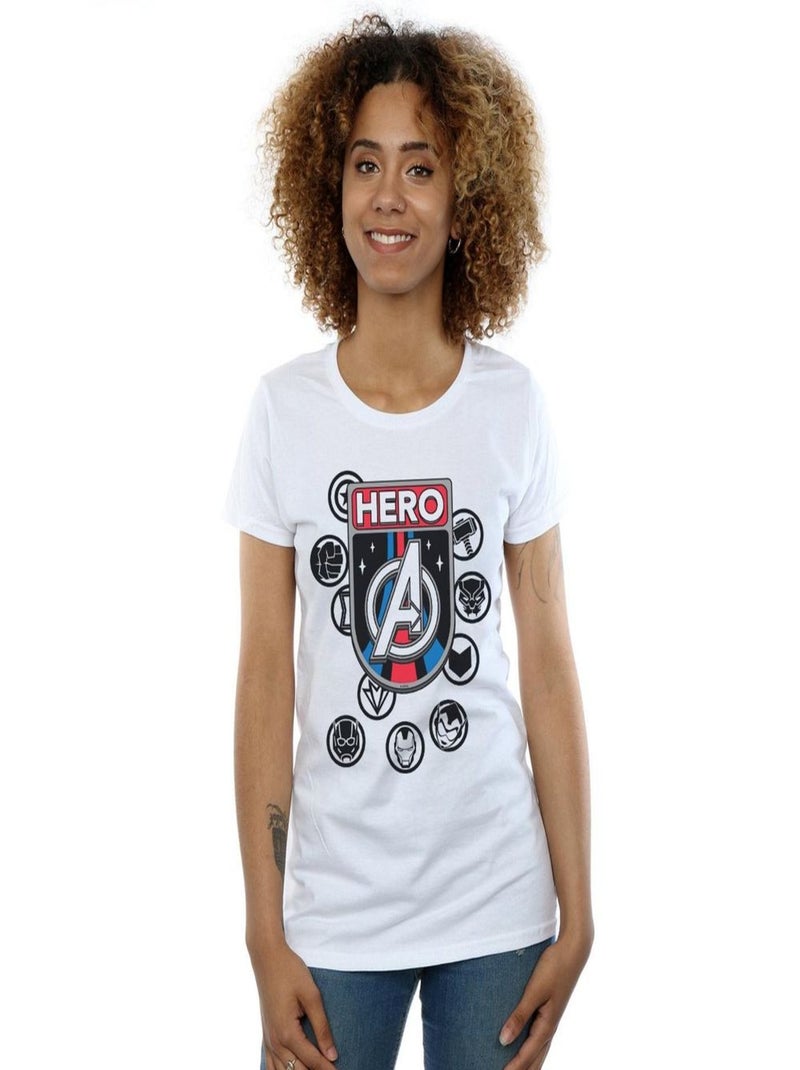 Marvel - T-shirt Blanc - Kiabi