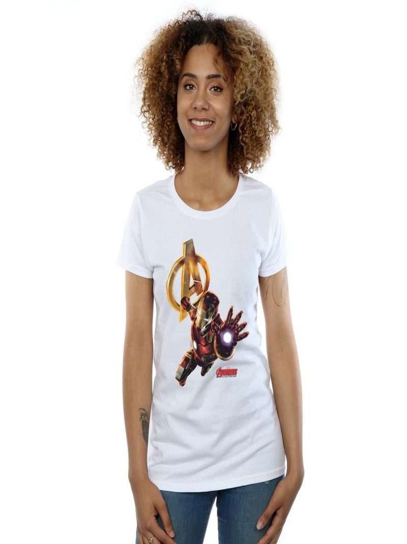 Marvel - T-shirt Blanc - Kiabi