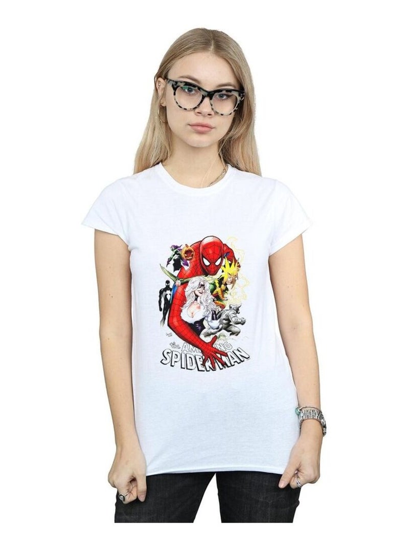 Marvel - T-shirt Blanc - Kiabi