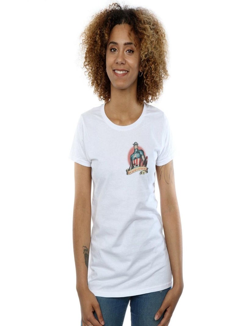 Marvel - T-shirt Blanc - Kiabi