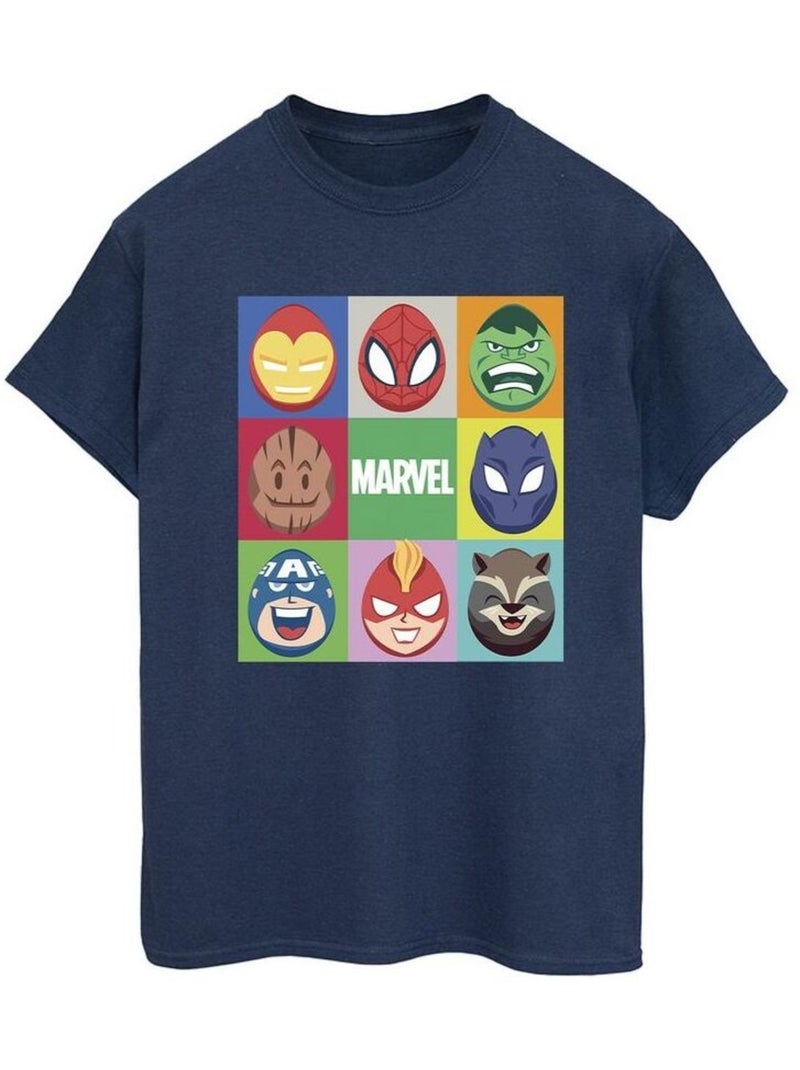Marvel - T-shirt Bleu marine - Kiabi