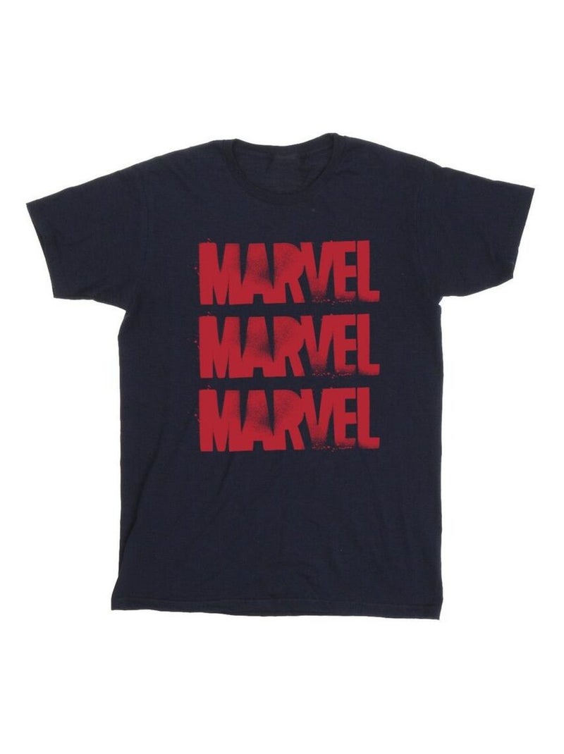 Marvel - T-shirt Bleu marine - Kiabi