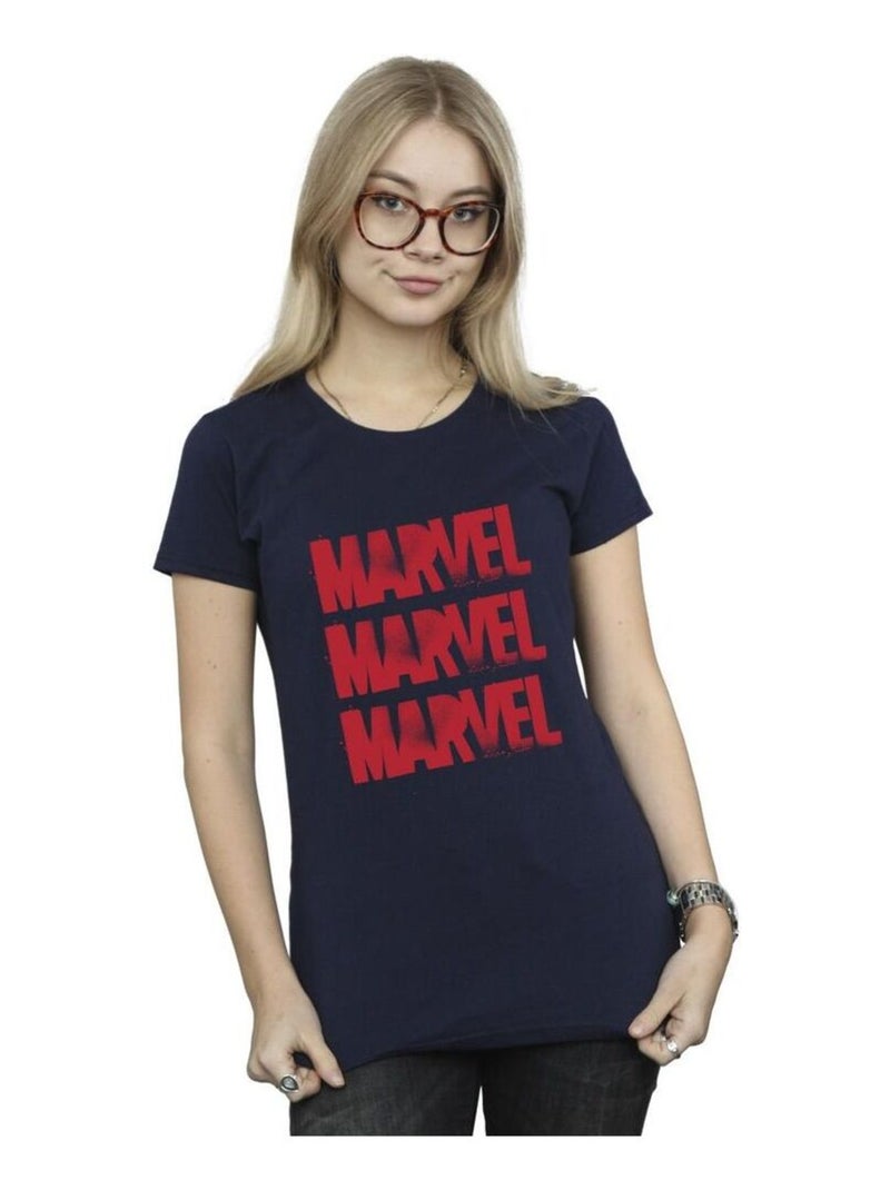Marvel - T-shirt Bleu marine - Kiabi
