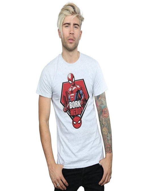 Marvel - T-shirt BORN HERO - Kiabi Marvel - T-shirt BORN HERO - Kiabi