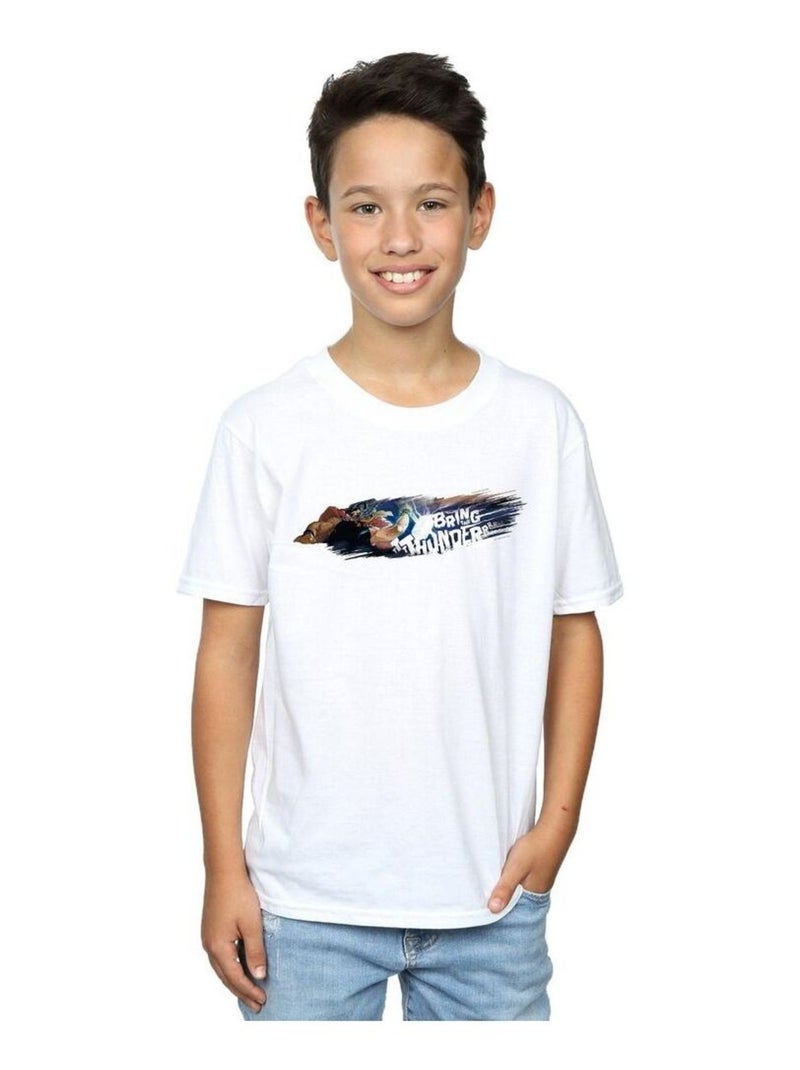Marvel - T-shirt BRING THE THUNDER Blanc - Kiabi