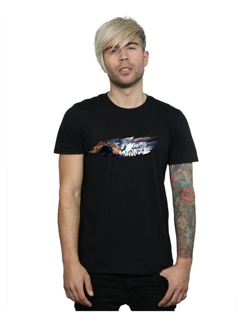 Marvel - T-shirt BRING THE THUNDER Noir - Kiabi