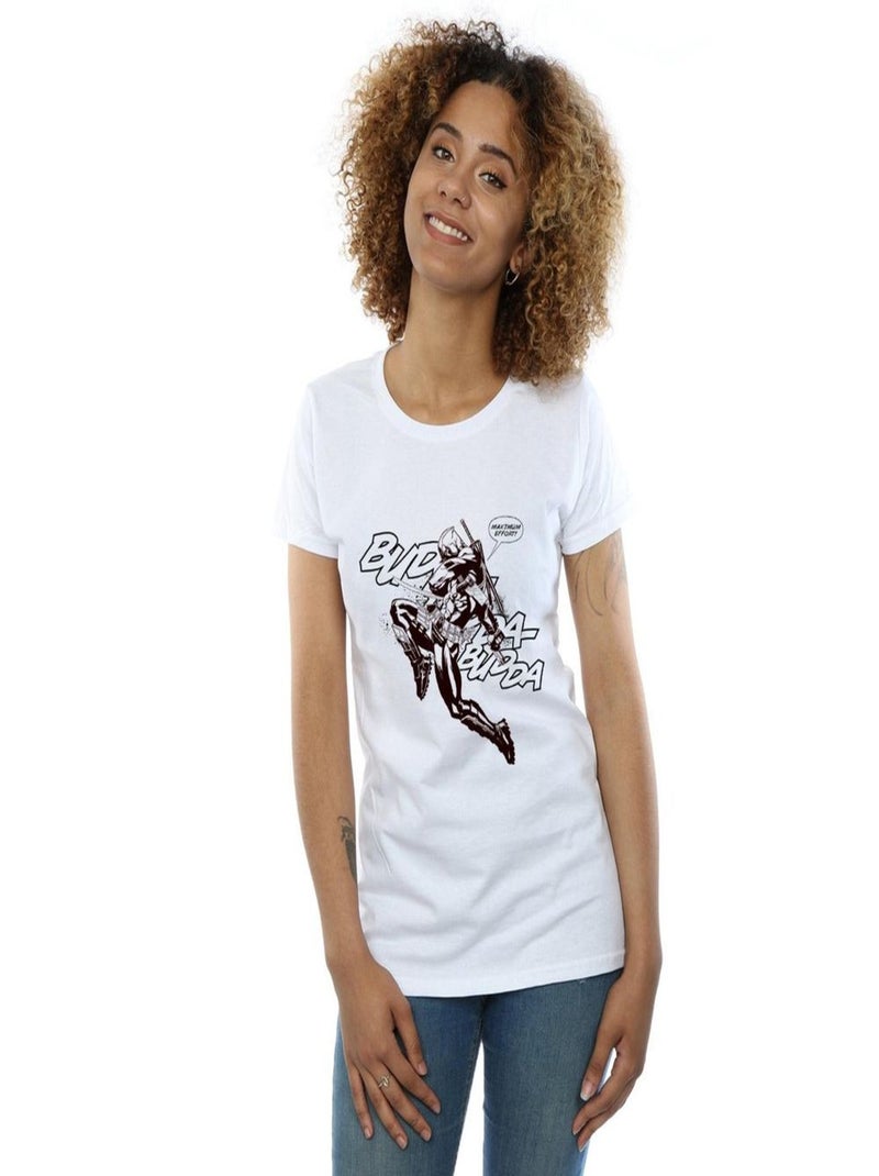 Marvel - T-shirt BUDDA BUDDA Blanc - Kiabi