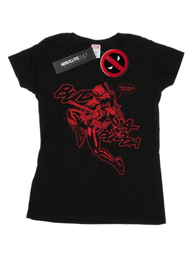 Marvel - T-shirt BUDDA BUDDA Noir - Kiabi