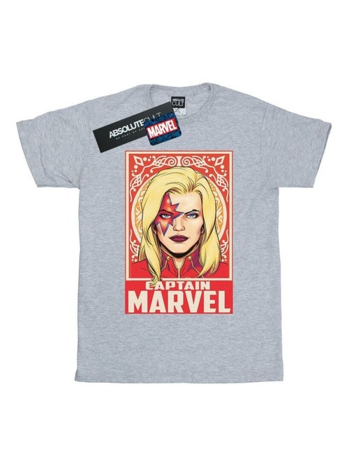 Marvel - T-shirt CAPTAIN MARVEL ORNAMENT - Kiabi Marvel - T-shirt CAPTAIN MARVEL ORNAMENT - Kiabi