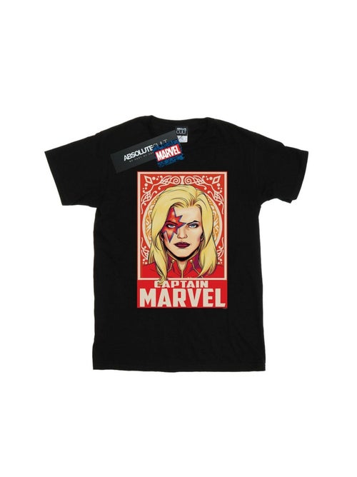 Marvel - T-shirt CAPTAIN MARVEL ORNAMENT - Kiabi