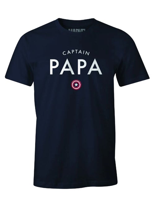 Marvel - T-shirt CAPTAIN PAPA - Kiabi