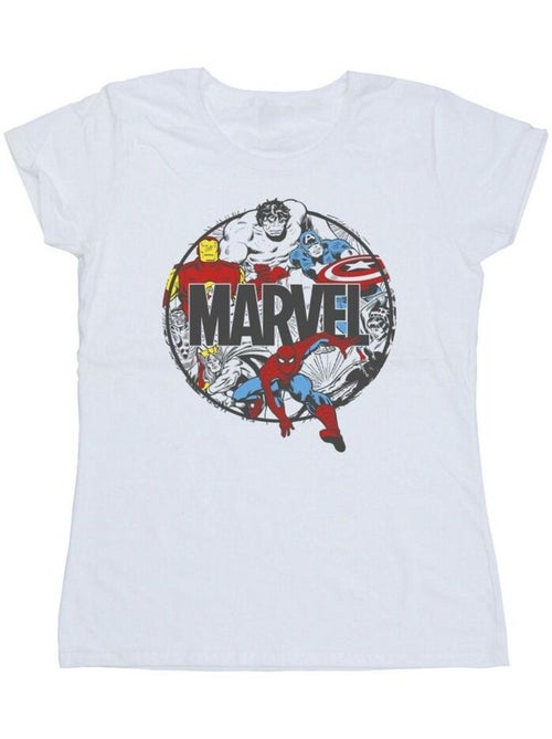Marvel - T-shirt CHARACTER CIRCLE - Kiabi