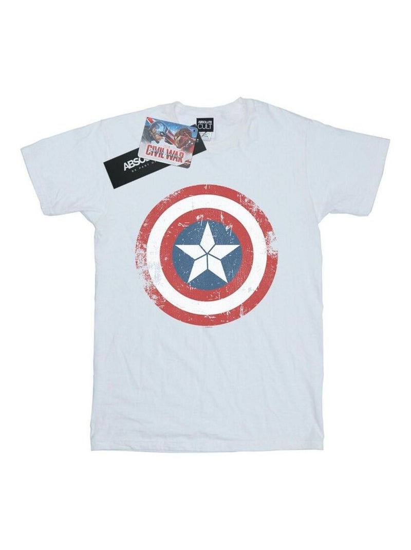 Marvel - T-shirt CIVIL WAR Blanc - Kiabi