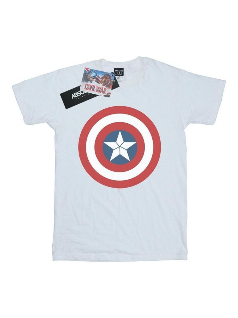 Marvel - T-shirt CIVIL WAR Blanc - Kiabi