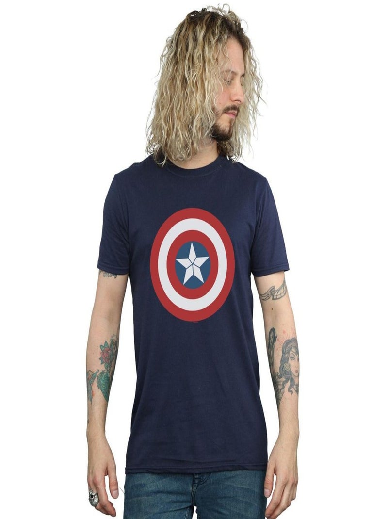 Marvel - T-shirt CIVIL WAR Bleu marine - Kiabi