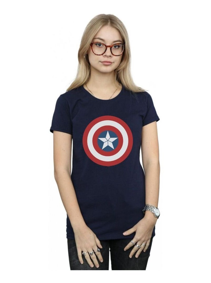 Marvel - T-shirt CIVIL WAR Bleu marine - Kiabi