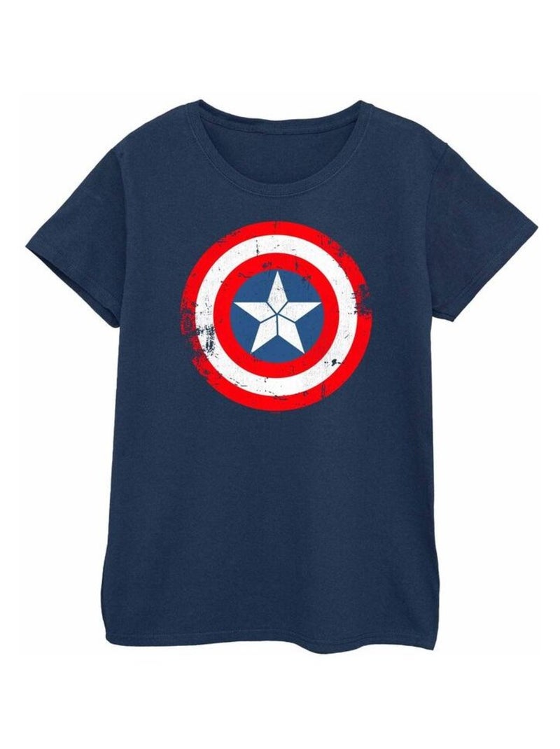 Marvel - T-shirt CIVIL WAR Bleu marine - Kiabi