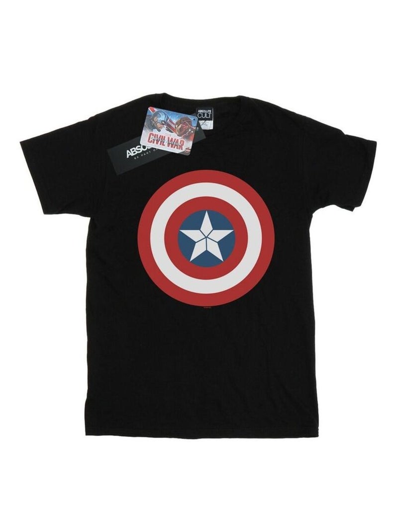 Marvel - T-shirt CIVIL WAR Noir - Kiabi