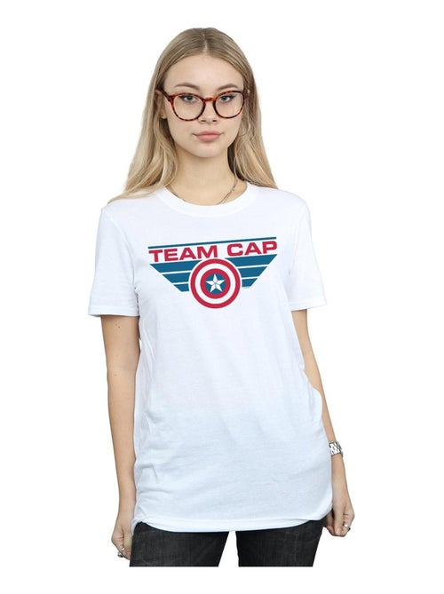 Marvel - T-shirt CIVIL WAR TEAM CAP - Kiabi