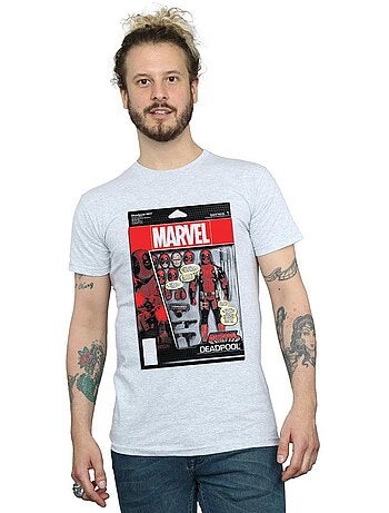 Marvel - T-shirt DEADPOOL ACTION FIGURE