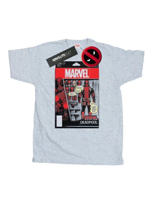 Marvel - T-shirt DEADPOOL ACTION FIGURE - Kiabi