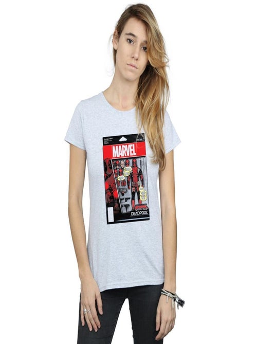Marvel - T-shirt DEADPOOL ACTION FIGURE - Kiabi