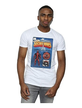 Marvel - T-shirt DEADPOOL SECRET WARS ACTION FIGURE