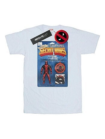 Marvel - T-shirt DEADPOOL SECRET WARS ACTION FIGURE