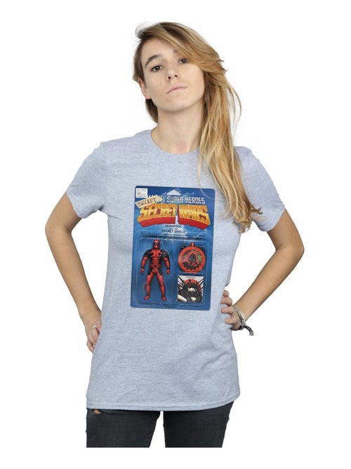 Marvel - T-shirt DEADPOOL SECRET WARS ACTION FIGURE - Kiabi