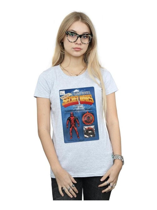 Marvel - T-shirt DEADPOOL SECRET WARS ACTION FIGURE - Kiabi