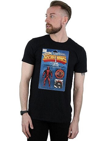 Marvel - T-shirt DEADPOOL SECRET WARS ACTION FIGURE