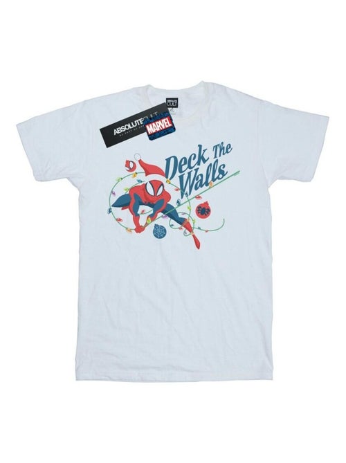Marvel - T-shirt DECK THE WALLS - Kiabi Marvel - T-shirt DECK THE WALLS - Kiabi